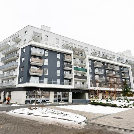 Metro Mlynow Silver Apartment Warschau Exterior foto