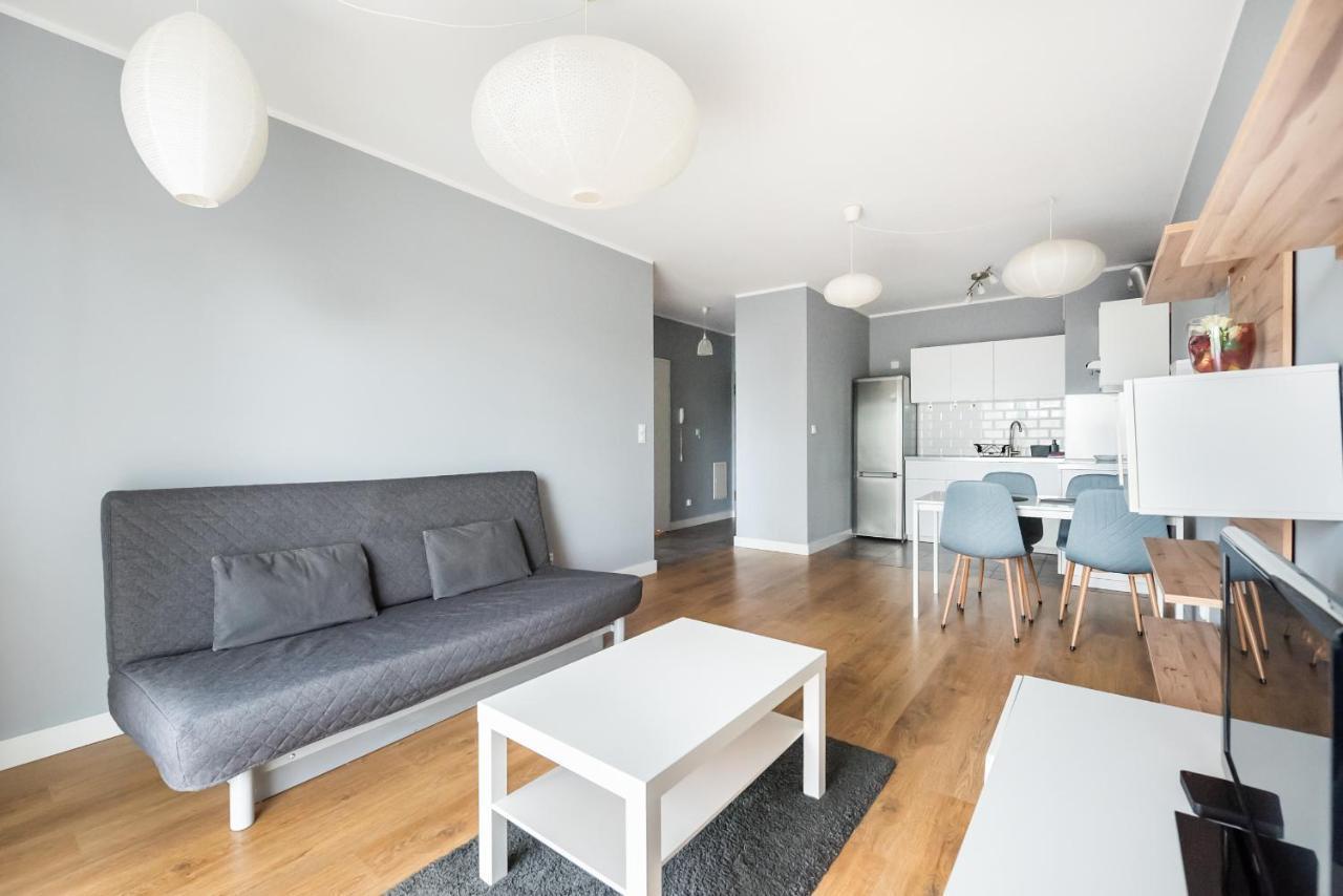 Metro Mlynow Silver Apartment Warschau Exterior foto