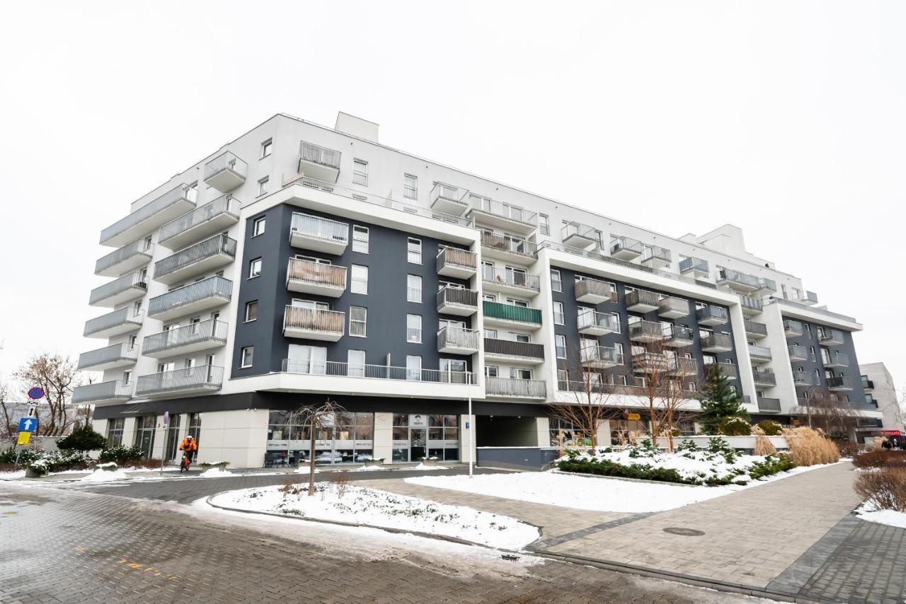Metro Mlynow Silver Apartment Warschau Exterior foto